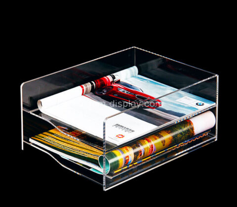 Perspex display supplier custom plexiglass magazine holder