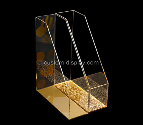 Perspex display supplier custom desk acrylic file holder