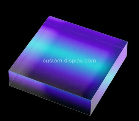 Plexiglass display manufacturer custom color acrylic block
