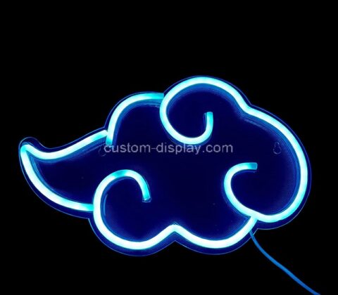 Custom acrylic cloud neon sign for wall decor cool LED lights