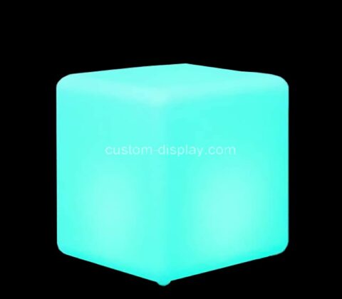 Custom magic LED light cube stool for bedside