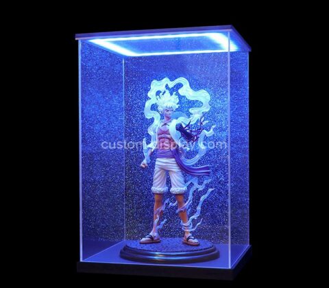 Custom acrylic showcase storage box for pop figures toys