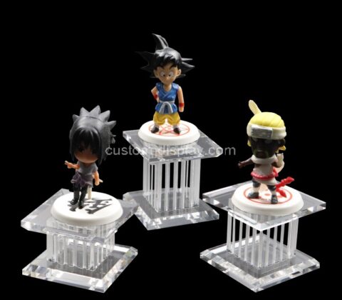 Custom retail acrylic display stands props for pop figures