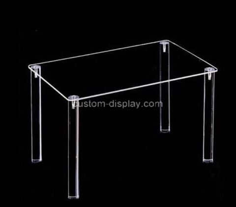 Custom clear acrylic dining table coffee table