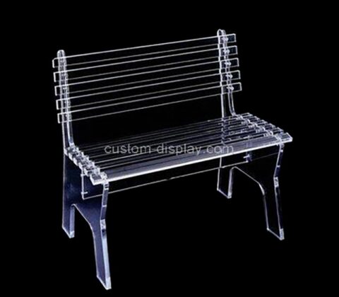 Custom clear acrylic stool