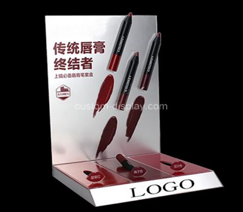 Custom countertop acrylic lipstick display props