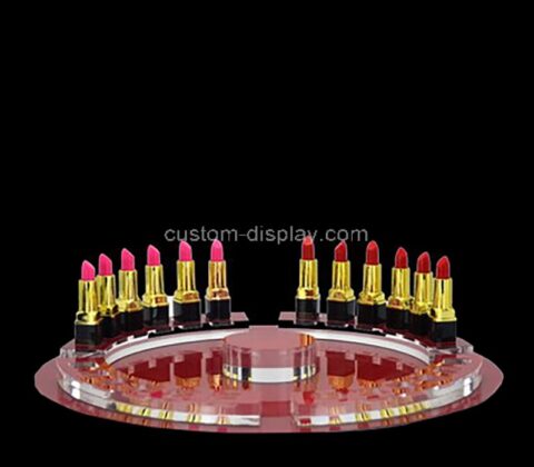 Custom countertop acrylic lipstick display props for retail shop