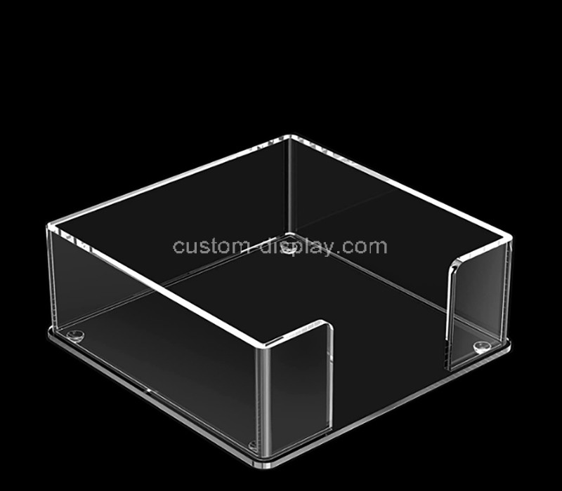 Custom acrylic cocktail napkin holder for bar party dinner