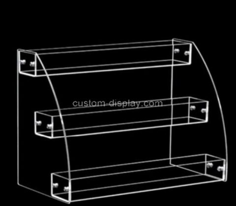 Custom acrylic 3 tiers display stand holder for retail