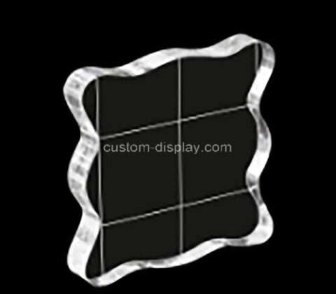 Custom clear acrylic stamping block tool