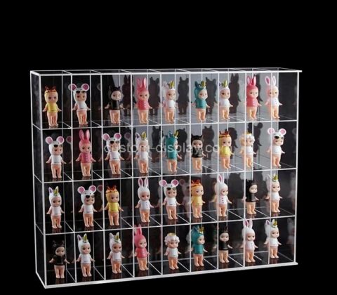 Custom acrylic multi compartments figures display collectable box