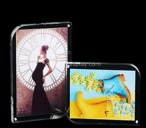 Custom acrylic magnetic picture block frame