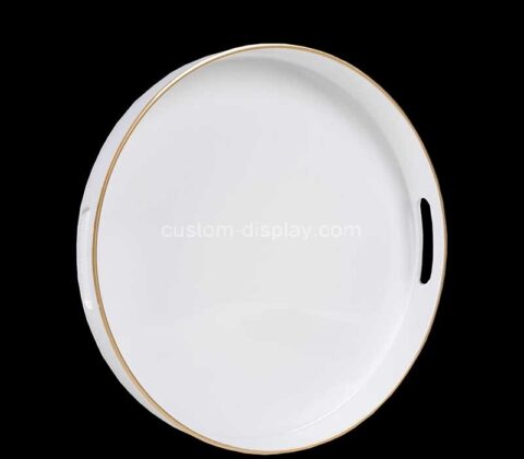 Custom acrylic modern coffee serving tray