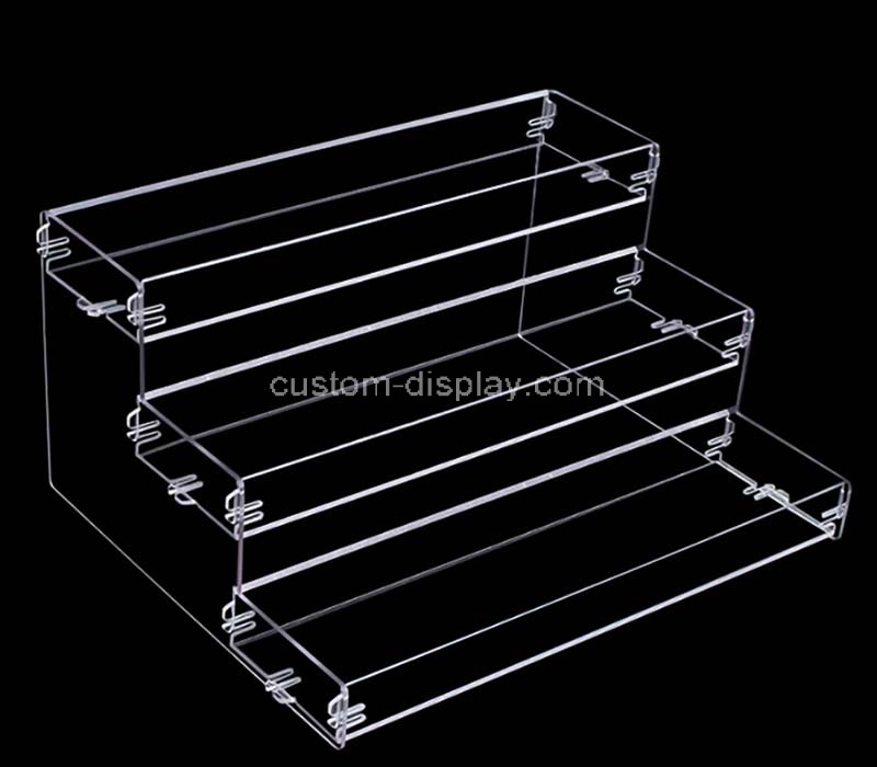 Custom acrylic 3 tier spice rack shelf