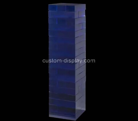 Custom acrylic stacking tumbling tower blocks