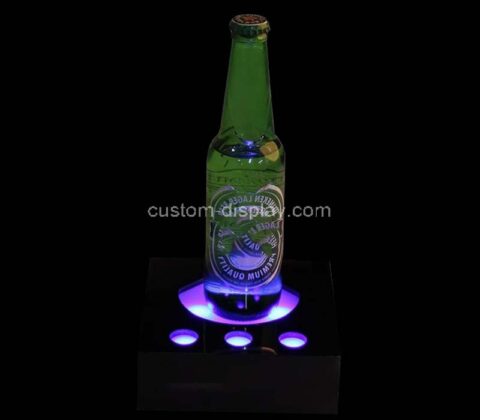 Custom acrylic KTV beer luminous display prop