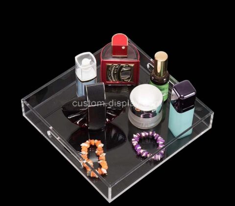 Custom acrylic beauty organizer tray