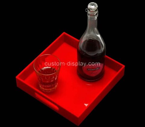 Custom acrylic serving tray