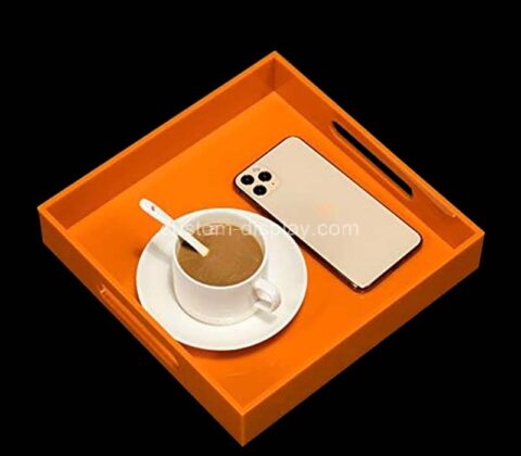 Custom acrylic coffee serving tray