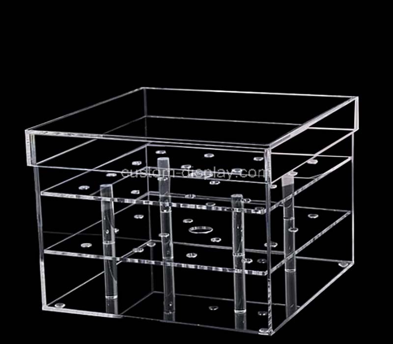 Custom acrylic flower gift box