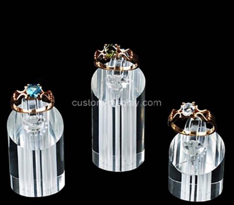 Custom wholesale acrylic ring display props