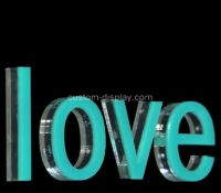 Wholesale custom acrylic letter block CCA-247 Wholesale custom acrylic letter block