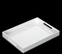 Wholesale custom acrylic tray for breakfast CST-268 Wholesale custom acrylic tray for breakfast
