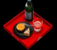 Wholesale custom acrylic food serving tray CST-270 Wholesale custom acrylic food serving tray