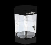 Wholesale custom acrylic hexagon LED display cabinet CSC-169 Wholesale custom acrylic hexagon LED display cabinet
