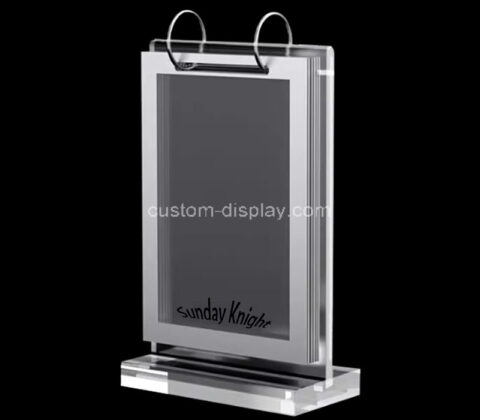 Wholesale custom acrylic flip sign display holders