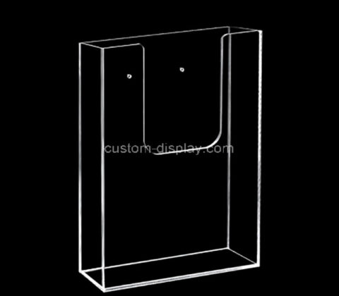 Custom acrylic wall magzine holder