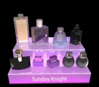Custom acrylic perfume shelf with LED light CSM-836 Custom acrylic perfume shelf with LED light