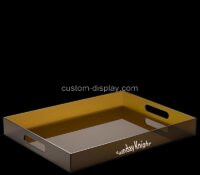 Custom acrylic dessert drink serving tray CST-283 Custom acrylic dessert drink serving tray