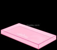Custom acrylic guest towel holder tray