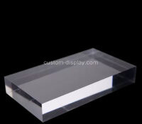 Custom acrylic retail display block