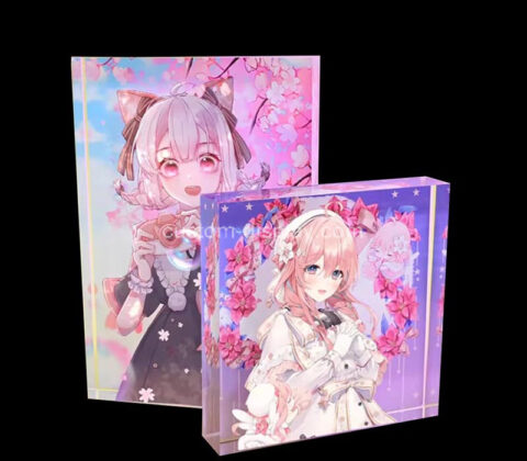 Custom acrylic UV printed photo blocks