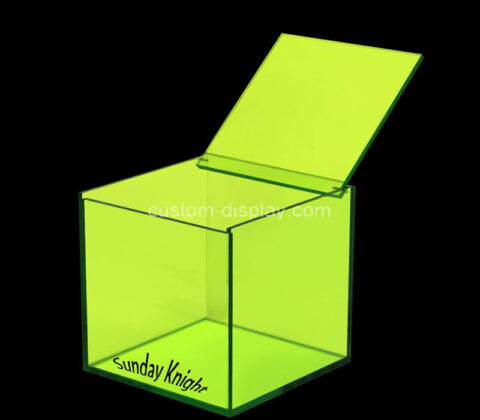 Custom acrylic coffee capsule storage box