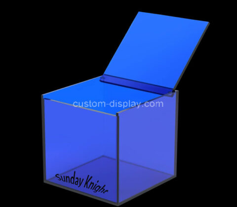 Custom acrylic coffee pod storage box