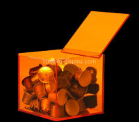Custom acrylic anti dust coffee pod box