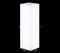 Custom acrylic four-sided advertising light box