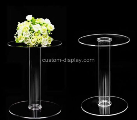 Custom acrylic wedding flower decor stand