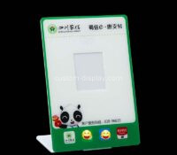 Custom acrylic QR code scanning sign CSS-320 Custom acrylic QR code scanning sign