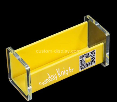 Custom acrylic tabletop business cards dispenser