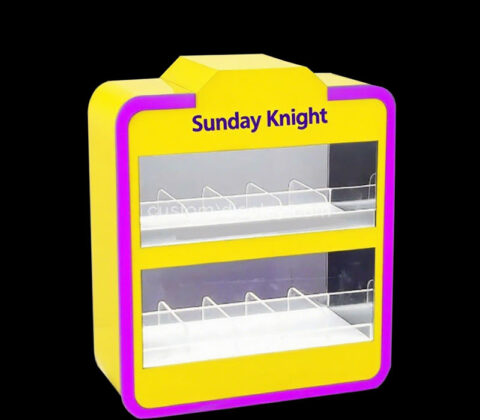 Custom acrylic retail LED display cabinet