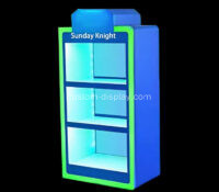 Custom acrylic trade shows illuminated display cabinet