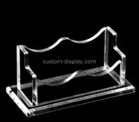 Custom acrylic business card holders for desk