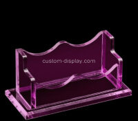 Custom acrylic business name card holders for desk