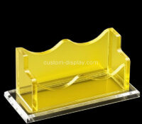 Custom acrylic business card display stand