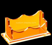 Custom acrylic reception areas business name card display stand