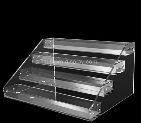Custom acrylic 4 tiers nail varnish display holders
